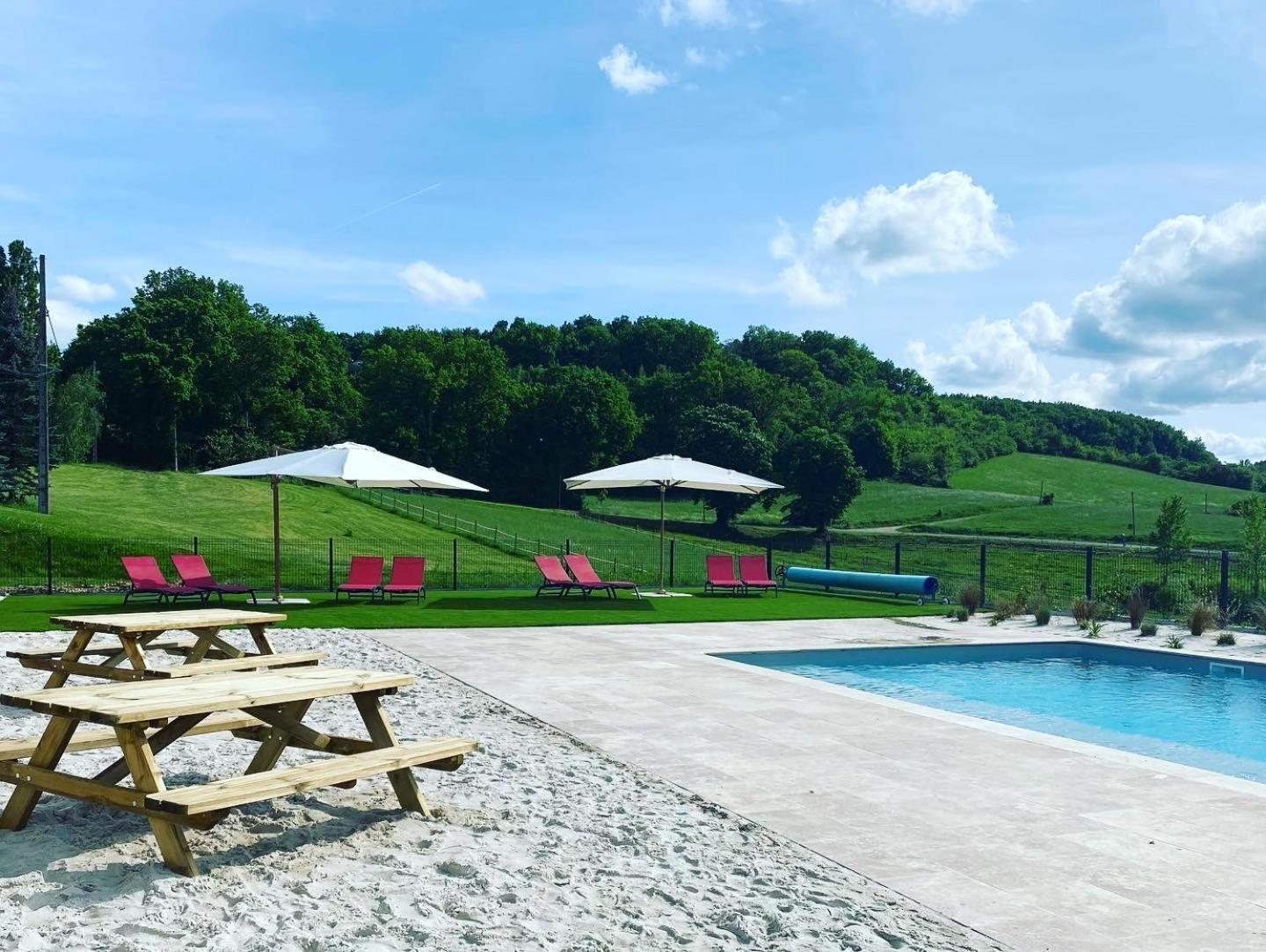 Domaine De Villot Sainte-Colombe-de-Villeneuve Exterior foto
